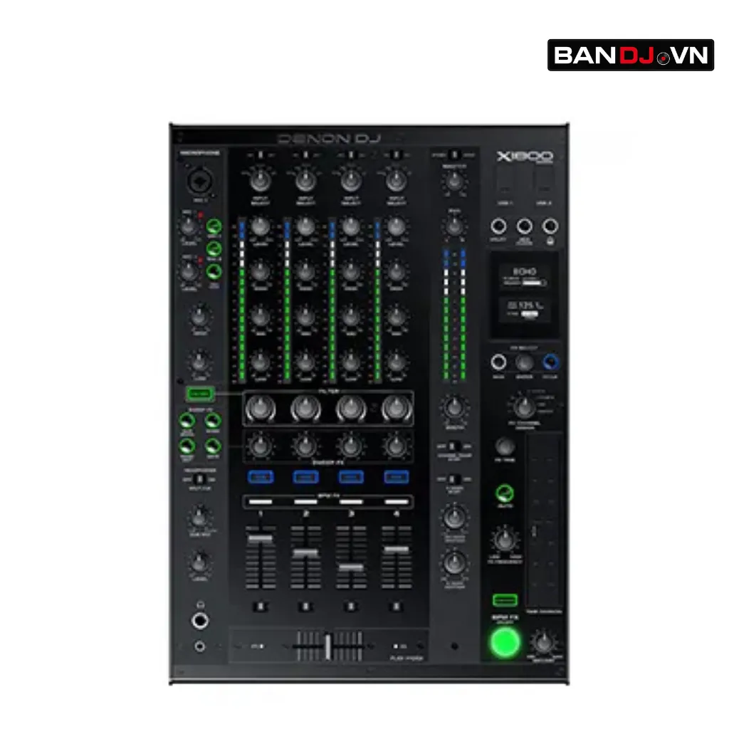 Bộ trộn âm Mixer Denon X1800 Prime _ Bàn DJ Chuyên Nghiệp