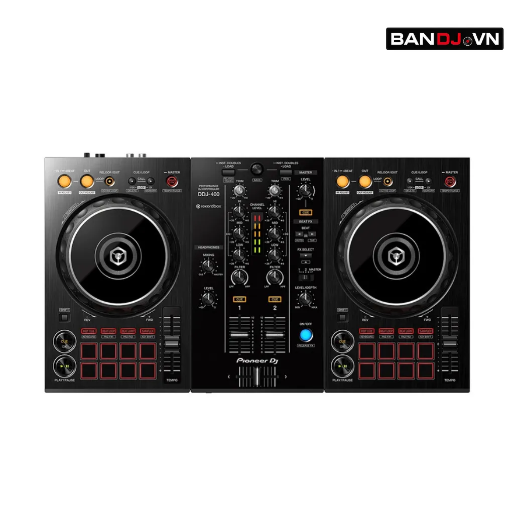 Bàn DJ Pioneer DDJ-400 _ Bàn DJ kết nối Laptop và điện thoại