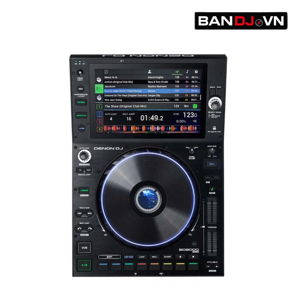 Denon DJ SC6000 Prime – Đầu đọc nhạc hiện đại nhất cho Bar