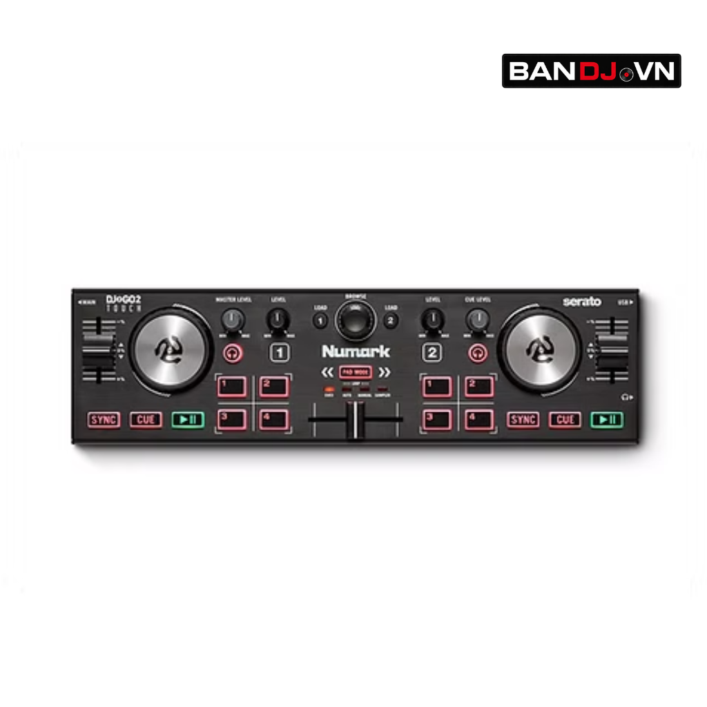 DJ2GO2 Touch – Bàn DJ mini giá rẻ nhất