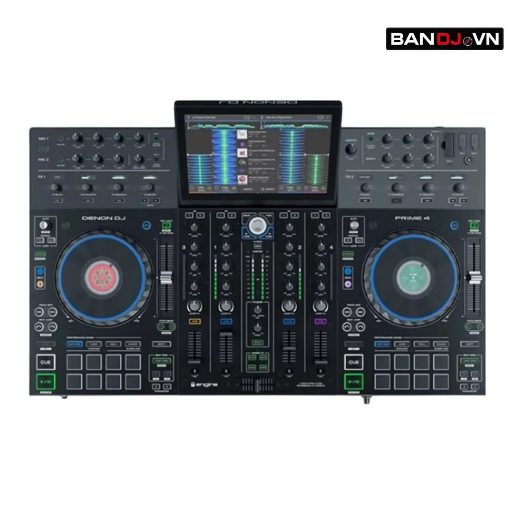 Denon DJ Prime 4 – bàn DJ chuyên nghiệp hiện đại nhất
