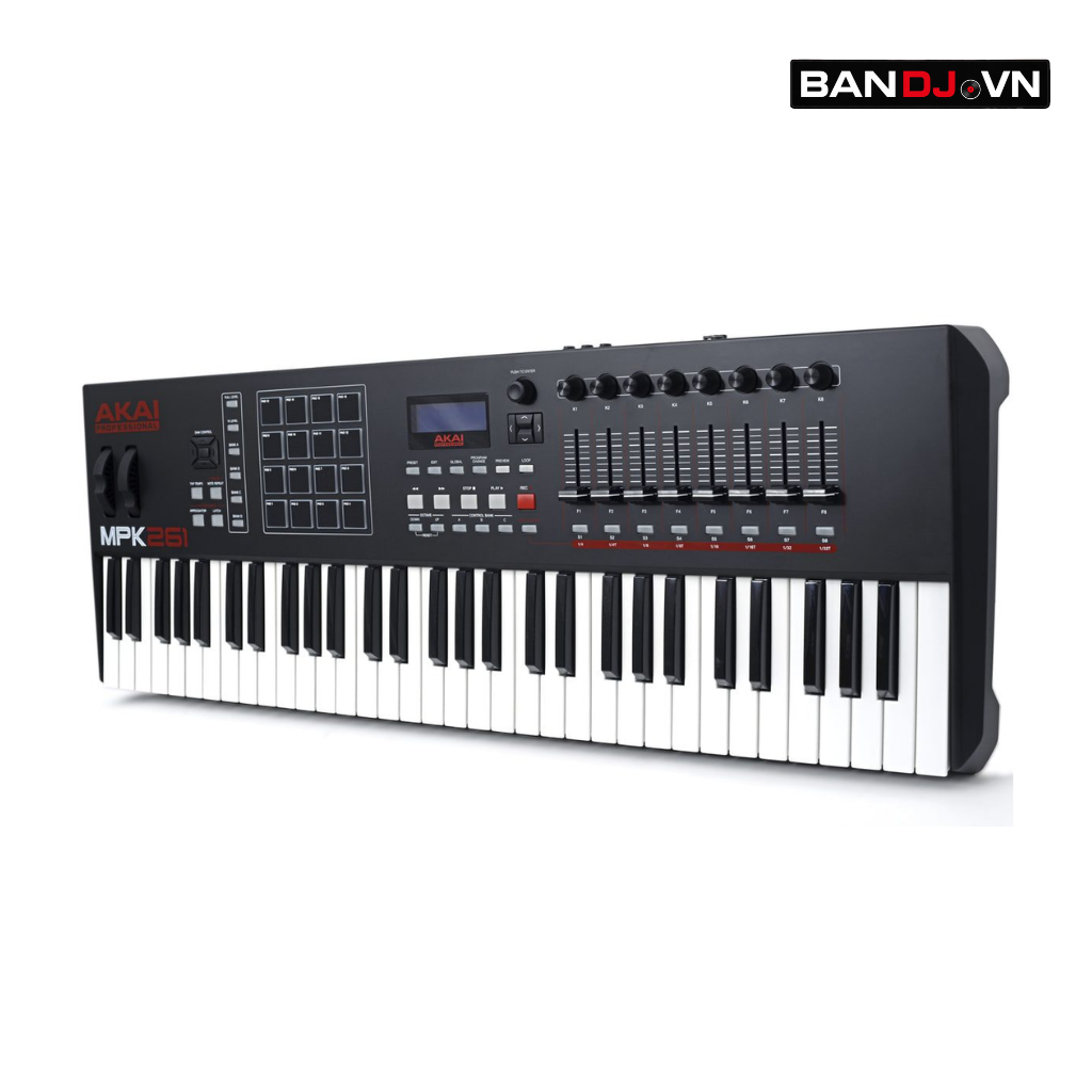 Thiết Bị làm nhạc AKAI MPK 261 dành cho Producer
