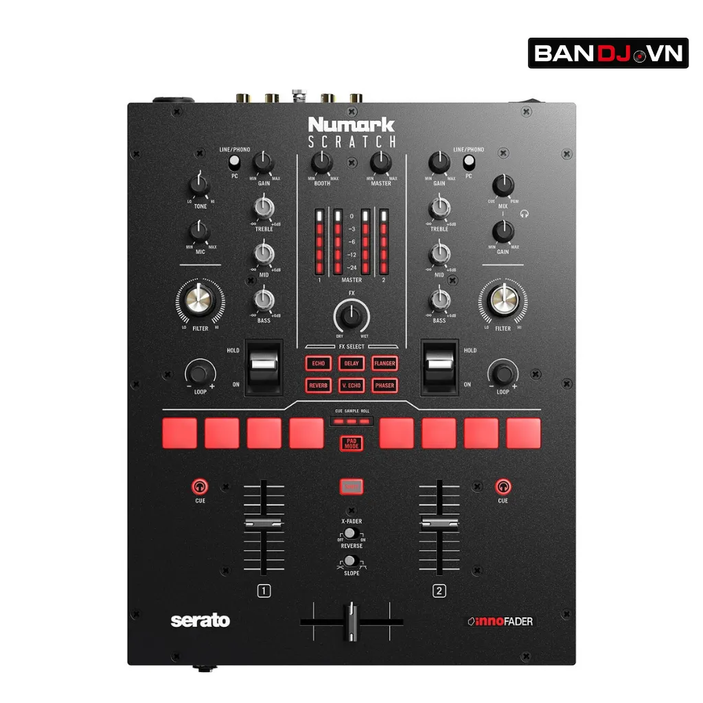 Numark Scratch – Mixer Serato DJ Pro Giá Rẻ