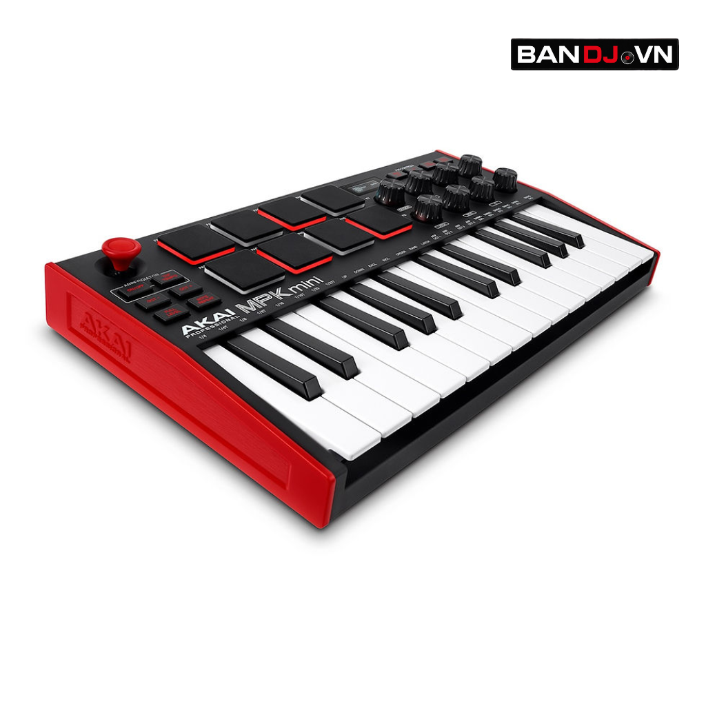 Akai MPKMINI PLAY 3  – MIDI di động tích hợp loa và pin đời mới nhất