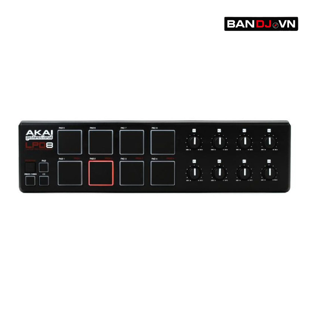 LPD8V2 – Thiết bị làm nhạc nhỏ gọn nhất thế giới