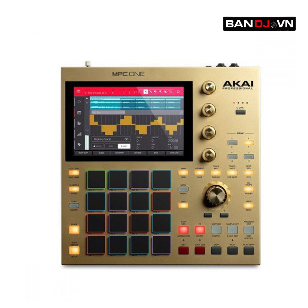 MPC ONE GOLD – Thiết bị làm nhạc độc lập Phiên bản mạ vàng đặc biệt