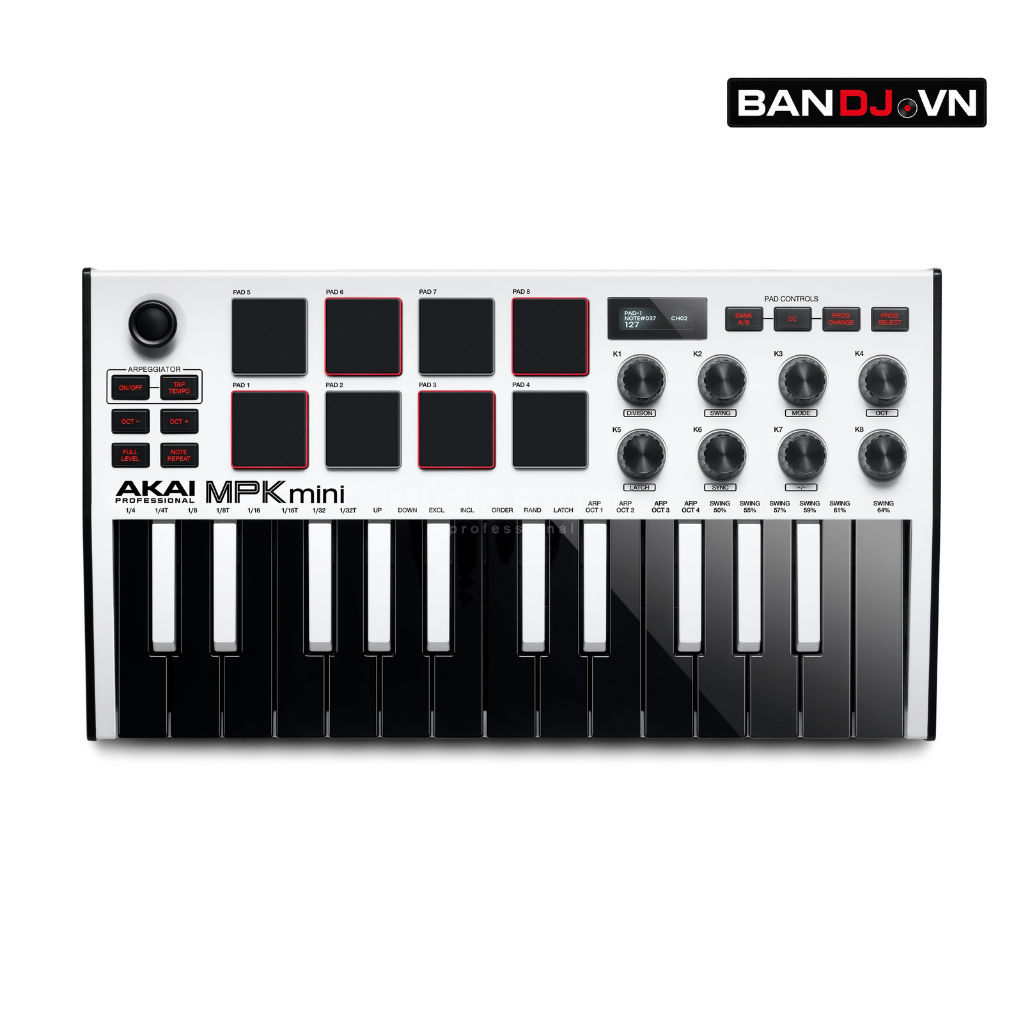 Akai MPK Mini 3 White (trắng)