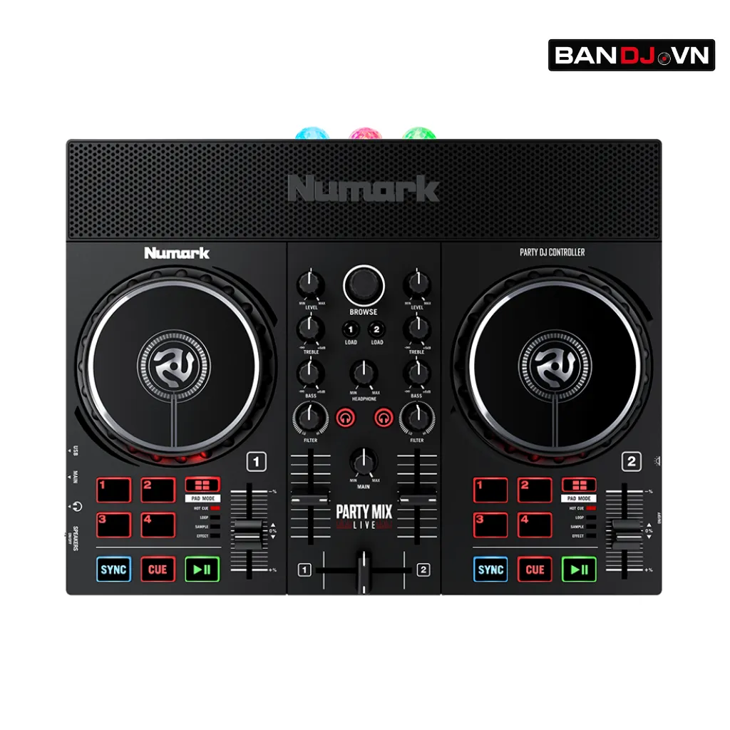 Bàn DJ Numark Party Mix Live