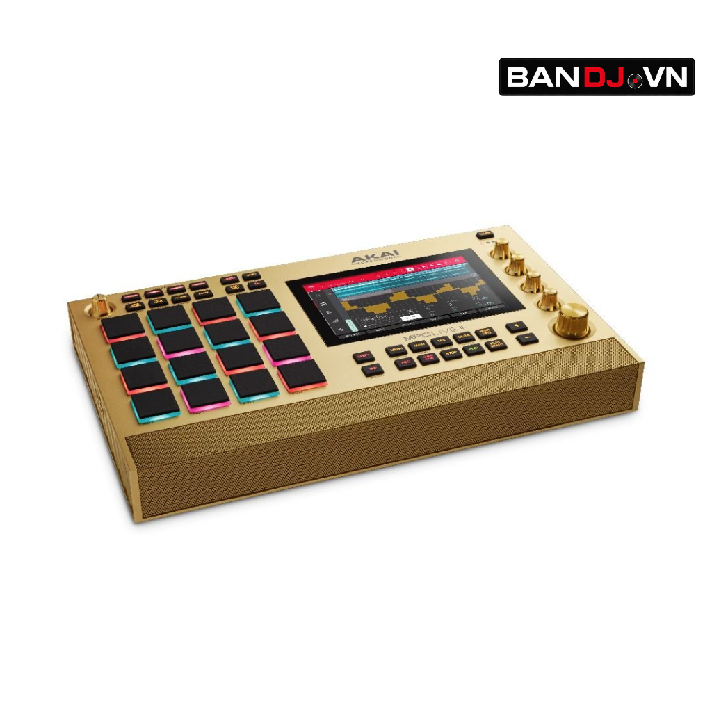 MPC Live II – Thiết bị làm nhạc độc lập tích hợp loa  Phiên bản vàng đặc biệt giới hạn