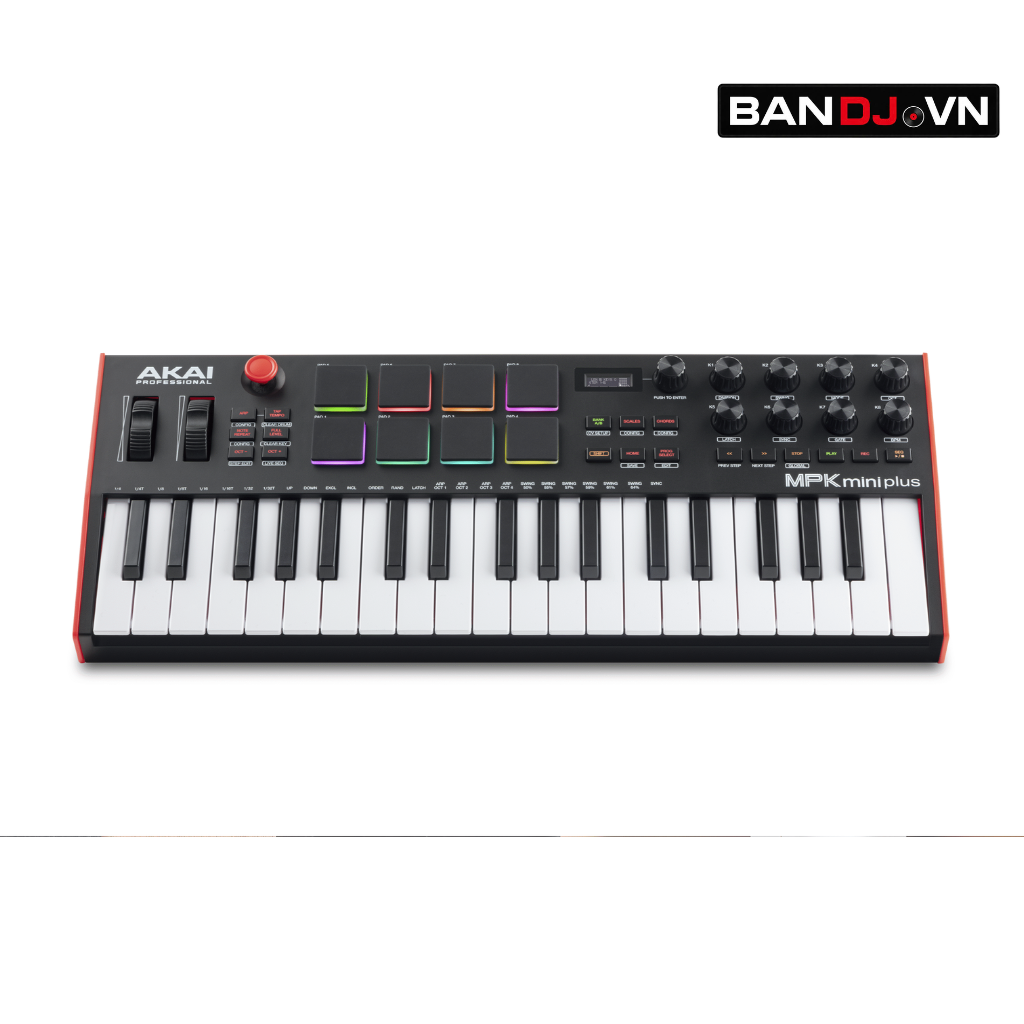 Akai MPK Mini Plus – MIDI CONTROLLER 37 PHÍM KIỂU MỚI 2022