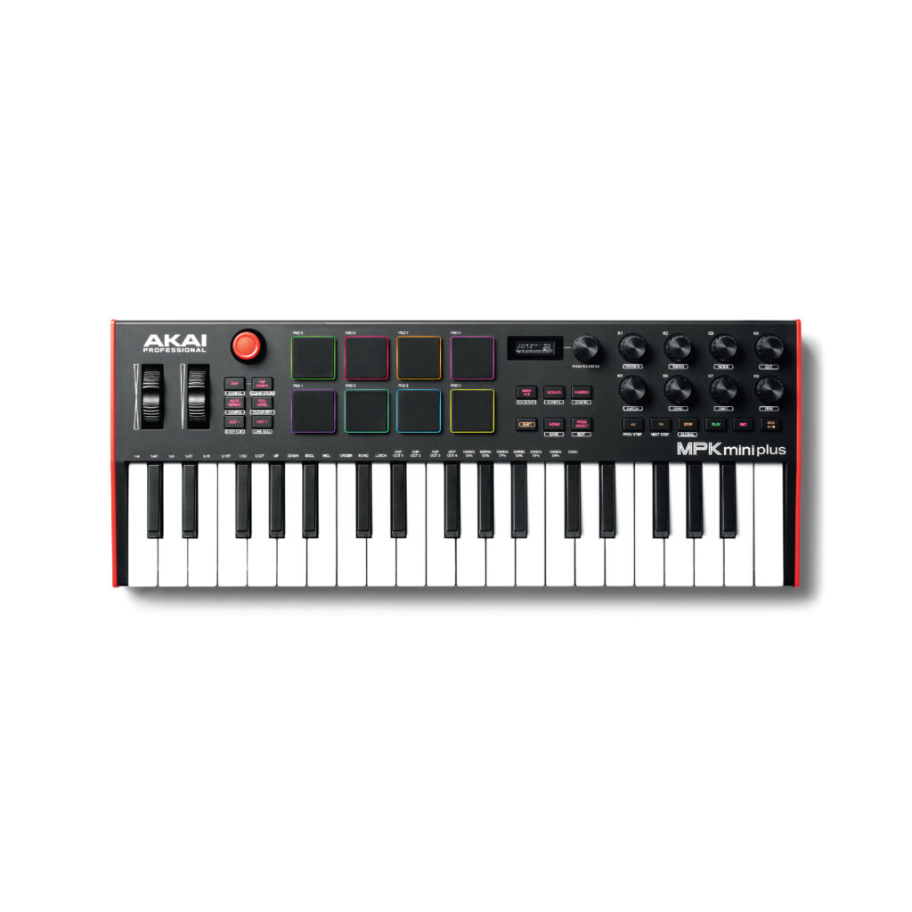 Akai MPK Mini Plus – MIDI CONTROLLER 37 PHÍM KIỂU MỚI 2022