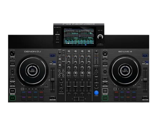 DENON DJ SC LIVE 4 – Thiết bị DJ sự kiện chuyên nghiệp độc lập 4 kênh với loa kiểm âm