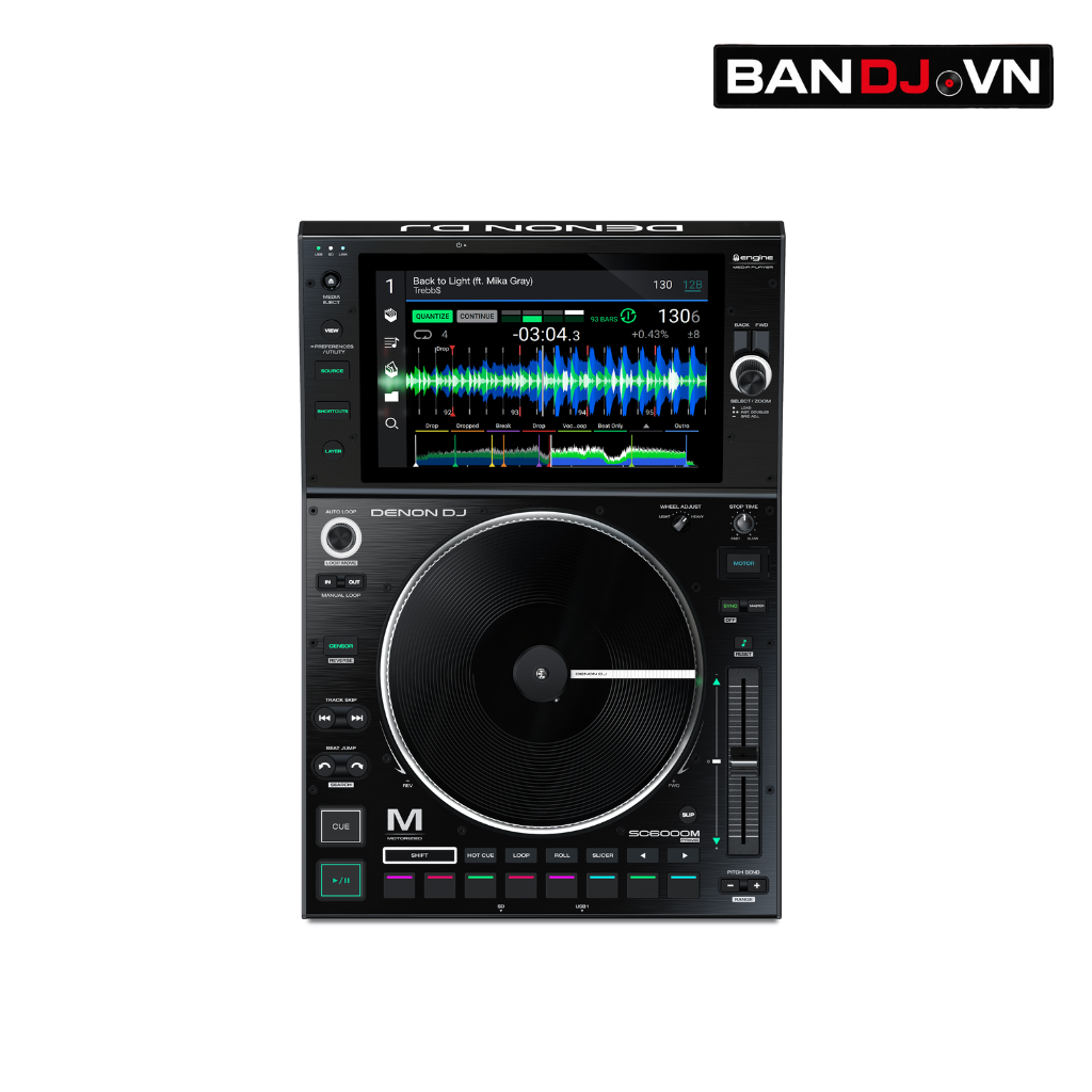 Denon DJ SC6000M – Đầu đọc nhạc hiện đại xứng tầm công nghệ 4.0
