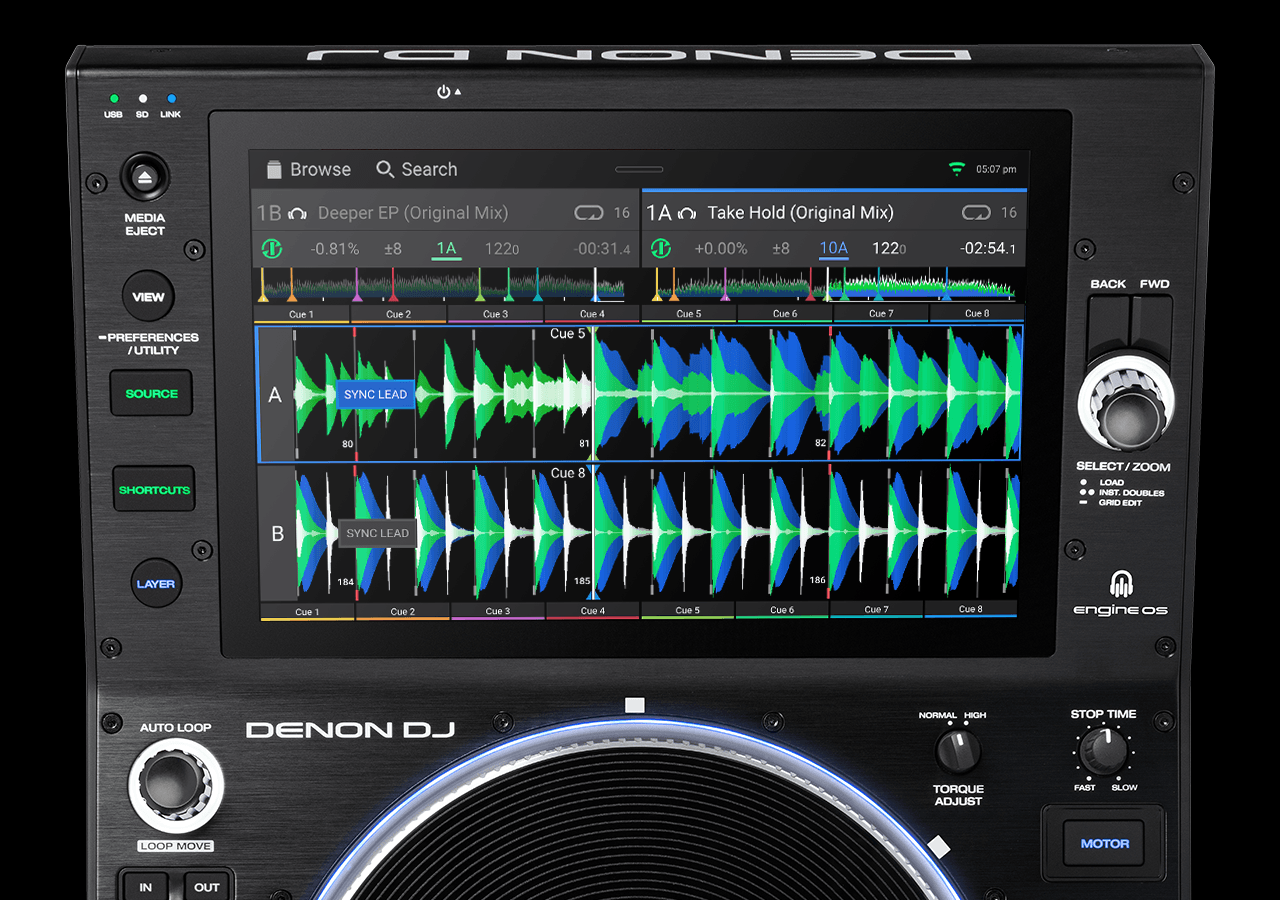 Denon dj sc6000m dau doc nhac hien dai xung tam cong nghe 4 0 (5)