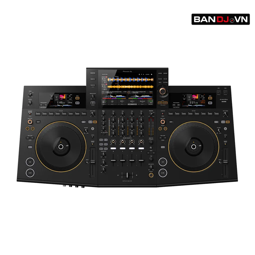 Pioneer OPUS-QUAD – Bàn DJ tất cả trong một độc lập 4 kênh (màu đen)