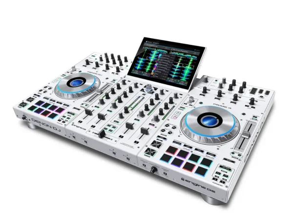 Denon Prime 4+ WHITE – PHIÊN BẢN TRẮNG ĐẶC BIỆT GIỚI HẠN CỦA BÀN DJ SỐ 1 THẾ GIỚI