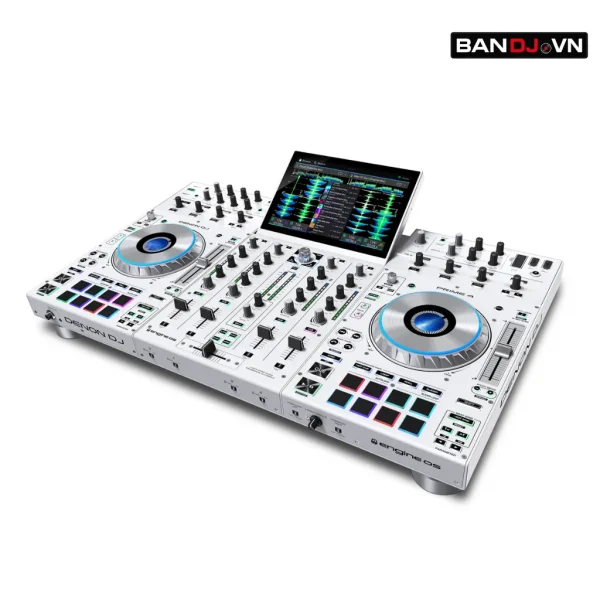 Denon Prime 4+ WHITE  – PHIÊN BẢN TRẮNG ĐẶC BIỆT GIỚI HẠN CỦA BÀN DJ SỐ 1 THẾ GIỚI