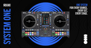 Rane System One – Bàn DJ Độc Lập All-In-One Đầu Tiên Trên Thế Giới Sở Hữu Mâm Motor