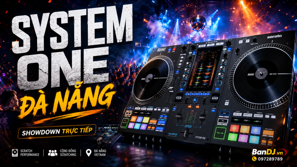 Rane in Danang: System One Showdown – Trải nghiệm trực tiếp Rane System One tại Đà Nẵng với cộng đồng Scratching