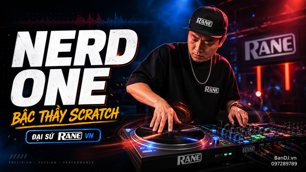DJ NERD ONE – BẬC THẦY SCRATCHING & ĐẠI SỨ RANE VIETNAM