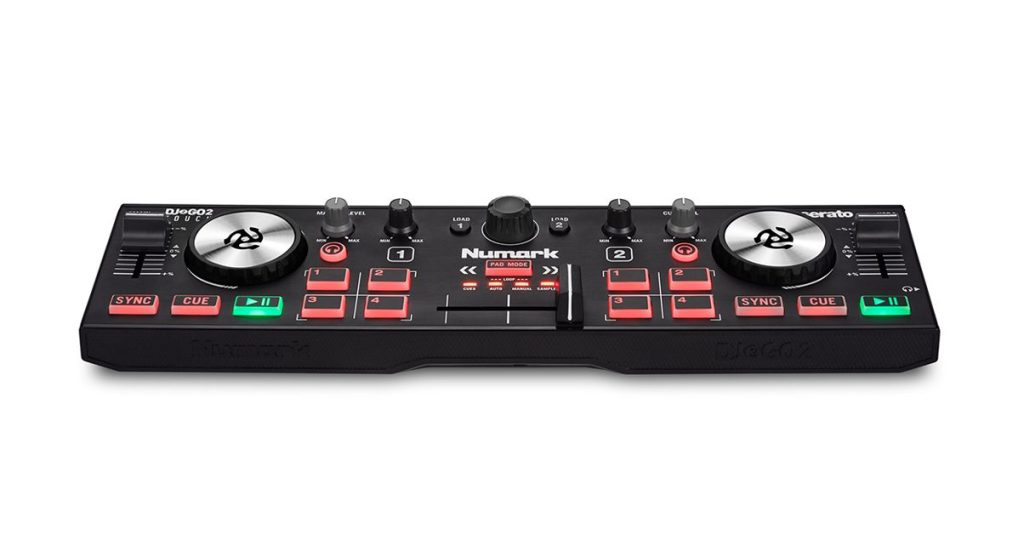 Bàn DJ Giá Rẻ Numark DJ2GO2 TOUCH phiên bản mini Dành Cho Người Mới Bắt Đầu