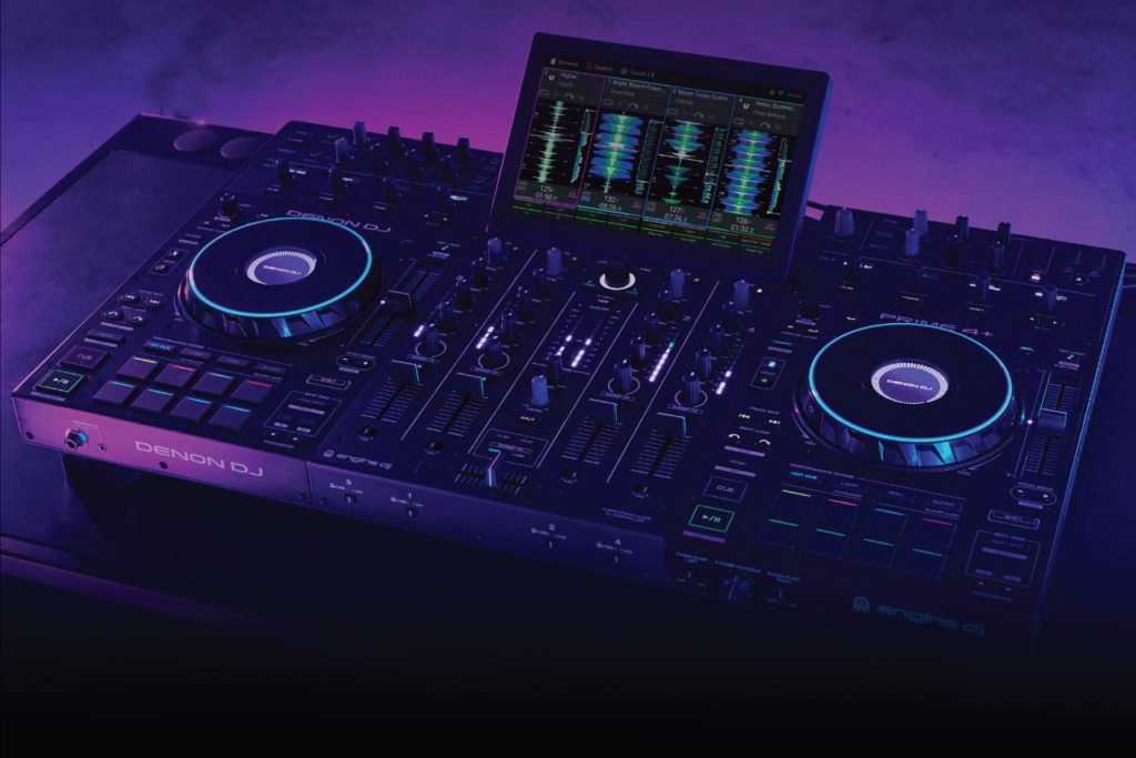 Denon chính thức ra mắt sản phẩm mới – DJ controller Denon Prime 4 
