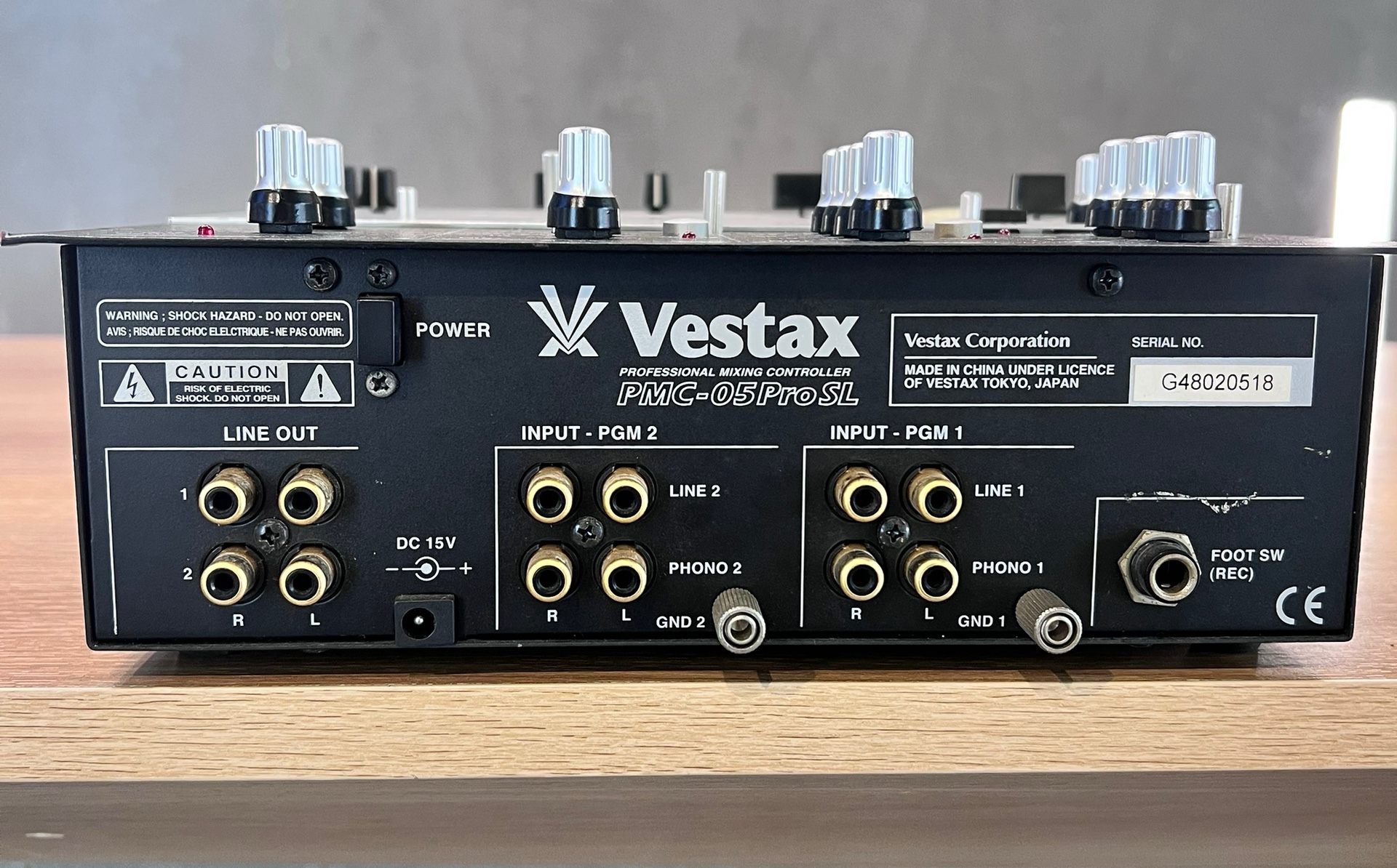 Mixer Vestax PMC 05Pro SL