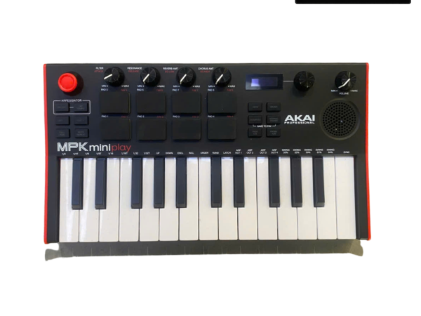 Akai MPKMINI PLAY 3 – MIDI di động tích hợp loa và pin đời mới nhất- Cũ ( like new)
