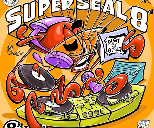 Vinyl Sample QBert – Super Seal (8″)