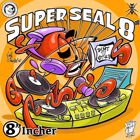 Vinyl Sample QBert – Super Seal (8″)
