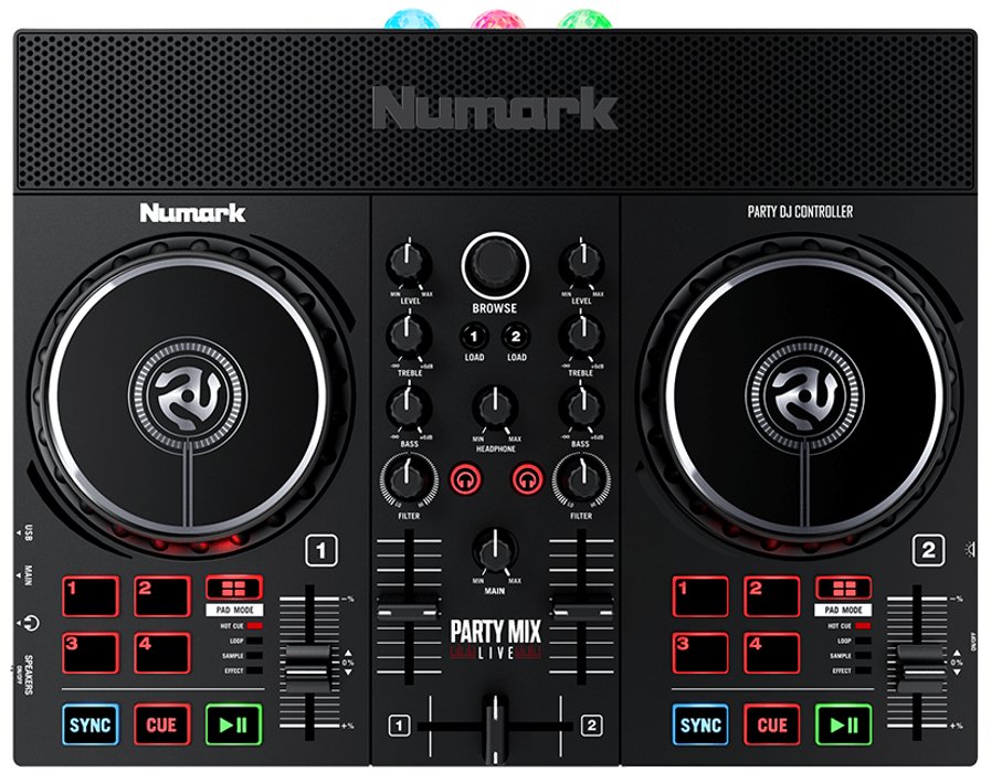Bàn DJ mini Numark Party Mix dùng cho mỗi học viên