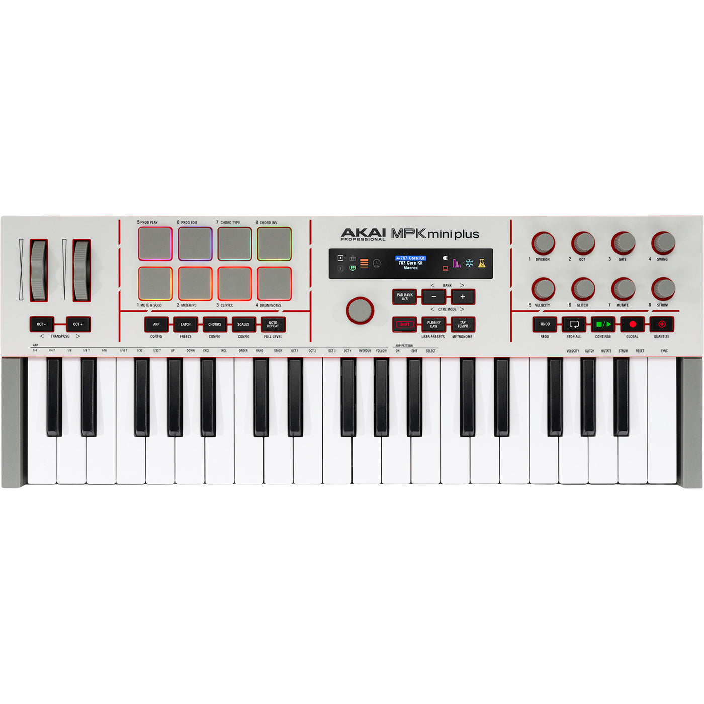 Bề mặt điều khiển Akai MPK Mini Plus II