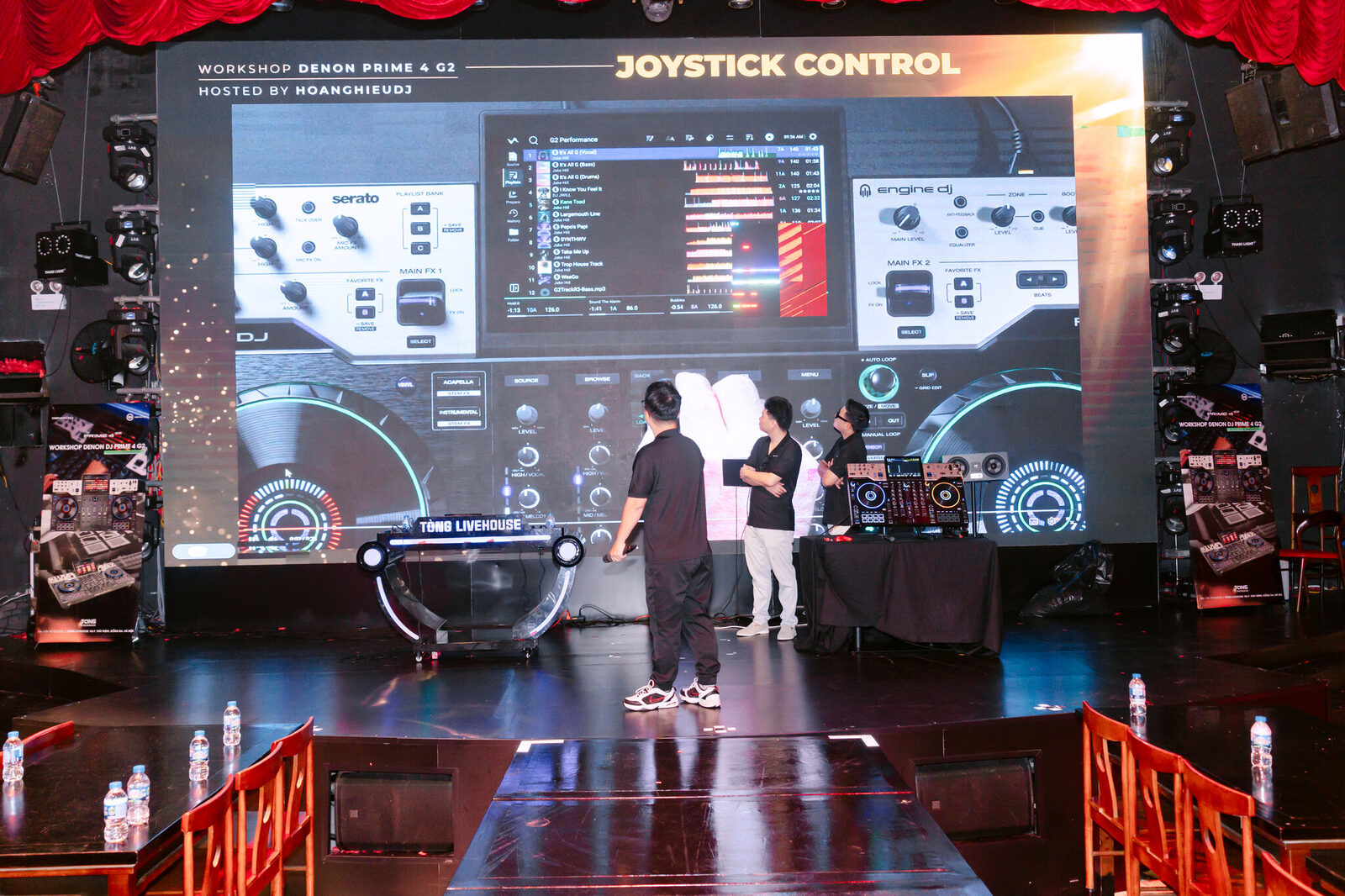 Phần giới thiệu Joystick Control trên Denon DJ PRIME 4 G2